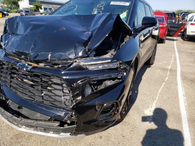 Photo 9 from auction – 2021 CHEVROLET BLAZER 2LT with VIN 3GNKBHRS4MS585144