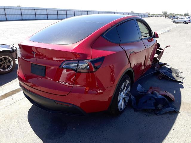 Photo 4 from auction – 2022 TESLA MODEL Y with VIN 7SAYGDEE2NF462100