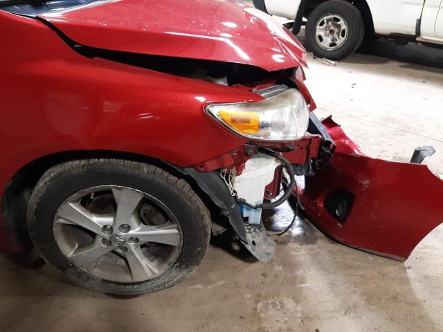 Photo 9 from auction – 2012 TOYOTA COROLLA BA with VIN 2T1BU4EE2CC883098
