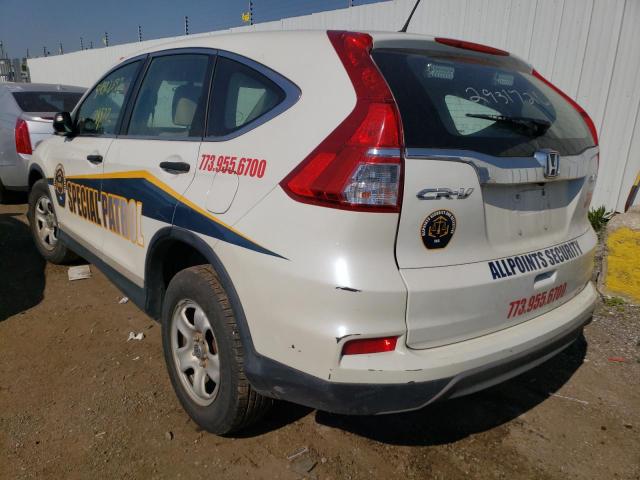 Photo 3 from auction – 2015 HONDA CR-V LX with VIN 5J6RM4H30FL042185