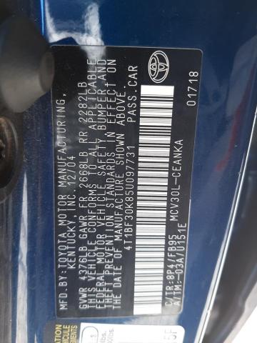 Photo 10 from auction – 2005 TOYOTA CAMRY LE with VIN 4T1BF30K85U097731