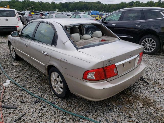 Photo 3 from auction – 2006 KIA OPTIMA LX with VIN KNAGD128265442203