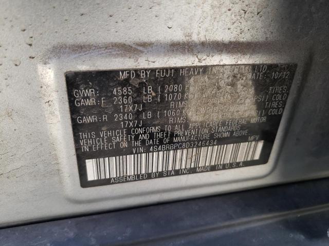 Снимка 10 от търг – 2013 SUBARU OUTBACK 2. с VIN 4S4BRBPC8D3246434