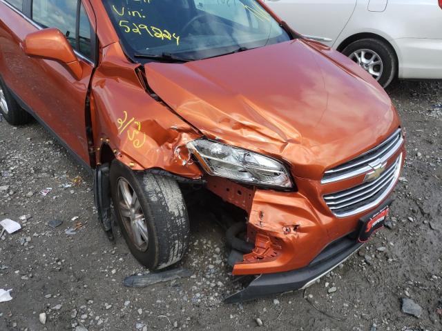 Photo 9 from auction – 2016 CHEVROLET TRAX 1LT with VIN KL7CJLSB5GB529224