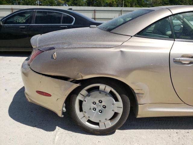 Photo 9 from auction – 2002 LEXUS SC 430 with VIN JTHFN48Y920025736