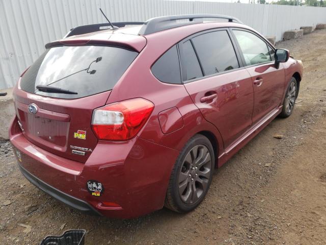 Photo 4 from auction – 2013 SUBARU IMPREZA SP with VIN JF1GPAR61D2881458