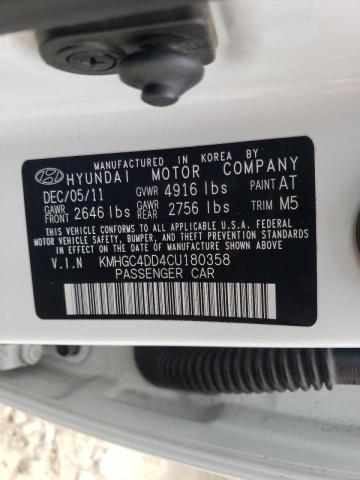 Photo 10 from auction – 2012 HYUNDAI GENESIS 3. with VIN KMHGC4DD4CU180358