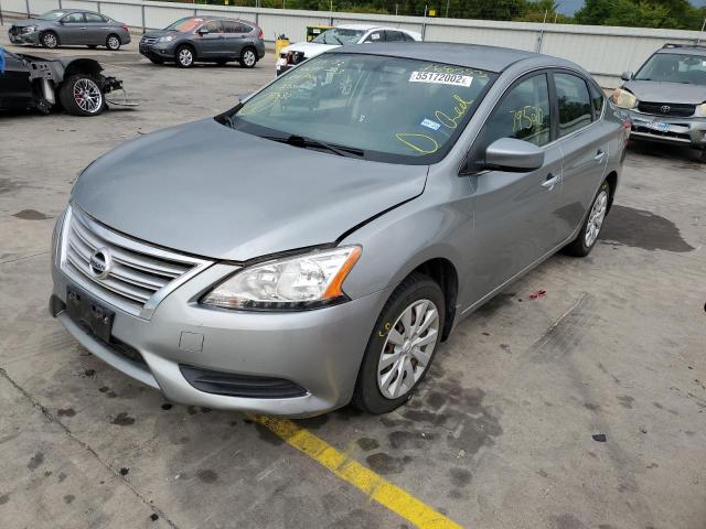 Photo 2 from auction – 2013 NISSAN SENTRA S with VIN 3N1AB7AP1DL768553