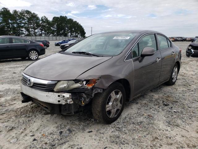 Photo 2 from auction – 2012 HONDA CIVIC LX with VIN 19XFB2F53CE030866