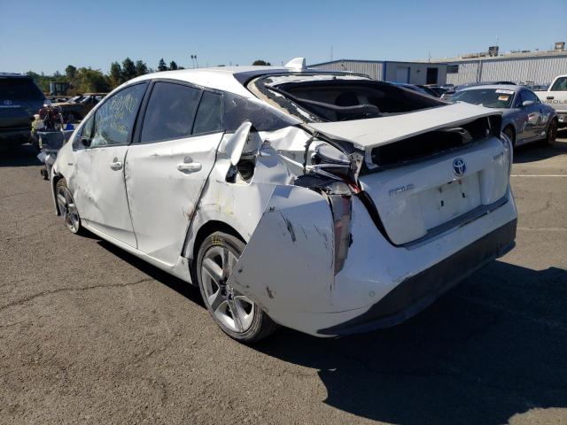 Photo 3 from auction – 2016 TOYOTA PRIUS with VIN JTDKARFU4G3004582