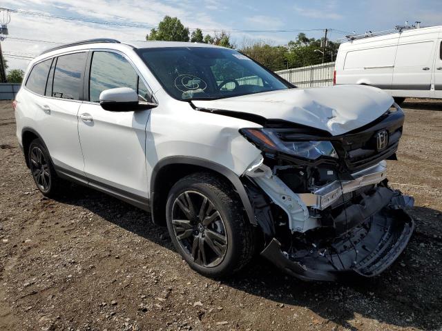 HONDA PILOT SE 2022 with VIN 5FNYF6H24NB027124 - Photo from auction