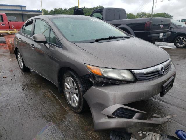 HONDA CIVIC EX 2012 with VIN 19XFB2F8XCE008034 - Photo from auction