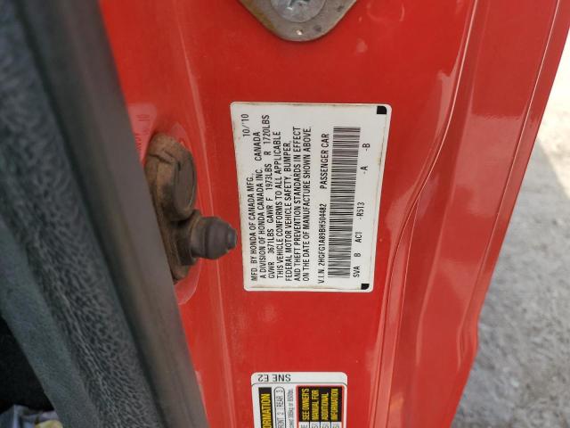Photo 10 from auction – 2011 HONDA CIVIC EX with VIN 2HGFG1A89BH504482