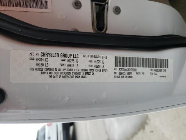 Photo 10 from auction – 2013 CHRYSLER 300 with VIN 2C3CCAAG9DH708081