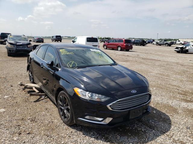FORD FUSION SE 2018 with VIN 3FA6P0H76JR191454 - Photo from auction