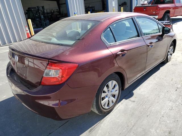 Photo 4 from auction – 2012 HONDA CIVIC LX with VIN 19XFB2F54CE369457