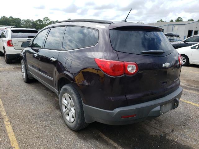 Photo 3 from auction – 2010 CHEVROLET TRAVERSE L with VIN 1GNLREED2AS124263