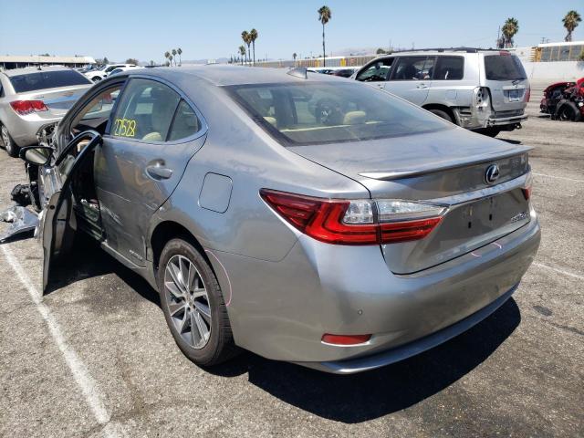 Photo 3 from auction – 2016 LEXUS ES 300H with VIN JTHBW1GG7G2117278