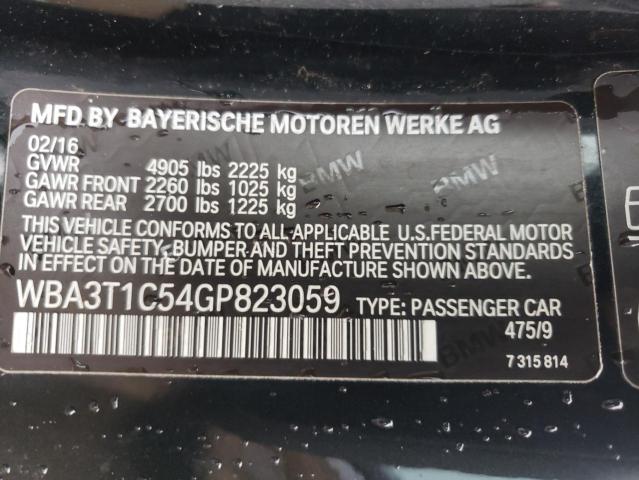 Photo 10 from auction – 2016 BMW 428 XI SUL with VIN WBA3T1C54GP823059
