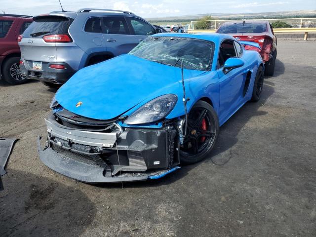 Photo 2 from auction – 2022 PORSCHE CAYMAN GT4 with VIN WP0AC2A85NS275225