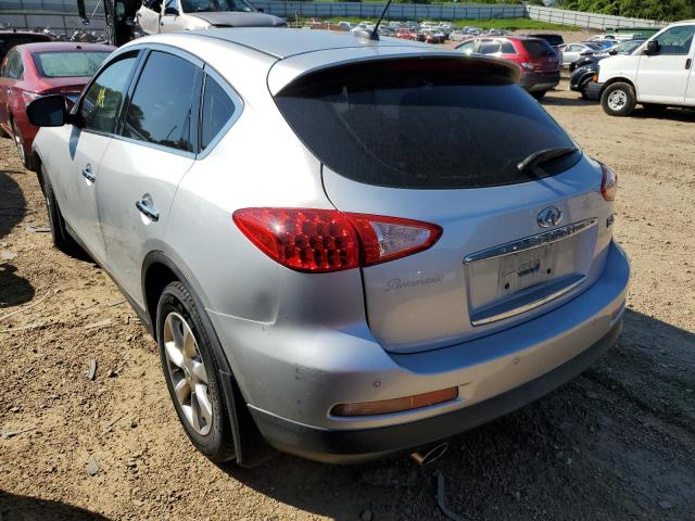 Photo 3 from auction – 2008 INFINITI EX35 BASE with VIN JNKAJ09F78M354545