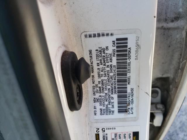 Photo 10 from auction – 2006 TOYOTA COROLLA CE with VIN 1NXBR32E46Z614118