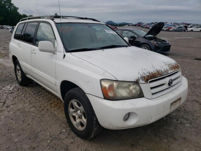 TOYOTA HIGHLANDER 2005 with VIN JTEGD21A350115040 - Photo from auction