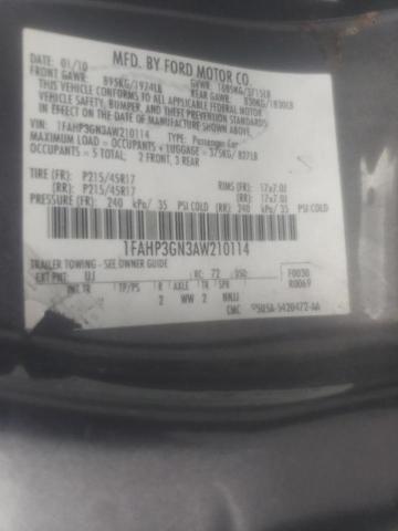 Photo 10 from auction – 2010 FORD FOCUS with VIN 1FAHP3GN3AW210114