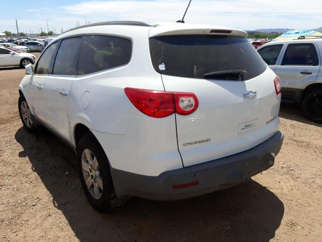 Photo 3 from auction – 2009 CHEVROLET TRAVERSE L with VIN 1GNEV23D59S152818