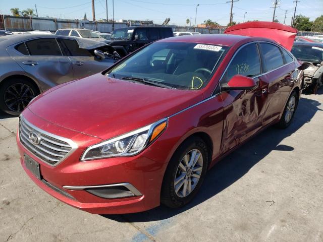 Photo 2 from auction – 2016 HYUNDAI SONATA SE with VIN 5NPE24AFXGH398017