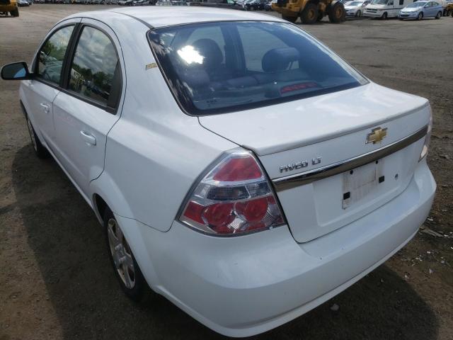 Photo 3 from auction – 2011 CHEVROLET AVEO LS with VIN KL1TD5DE2BB215687