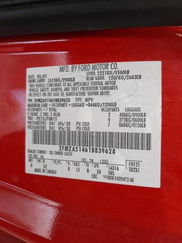 Photo 10 from auction – 2001 FORD WINDSTAR with VIN 2FMZA51461BB39628