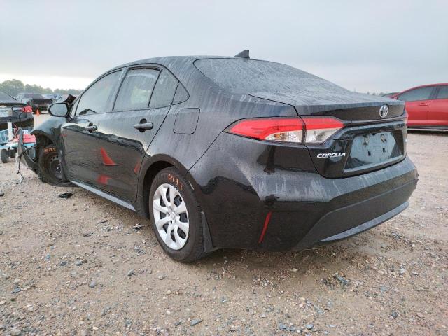 Photo 3 from auction – 2022 TOYOTA COROLLA LE with VIN JTDEPMAE5NJ208749