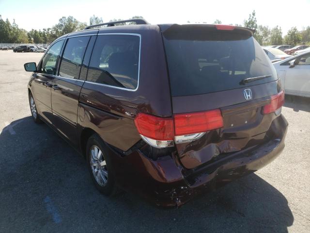 Photo 3 from auction – 2008 HONDA ODYSSEY EX with VIN 5FNRL38418B105795