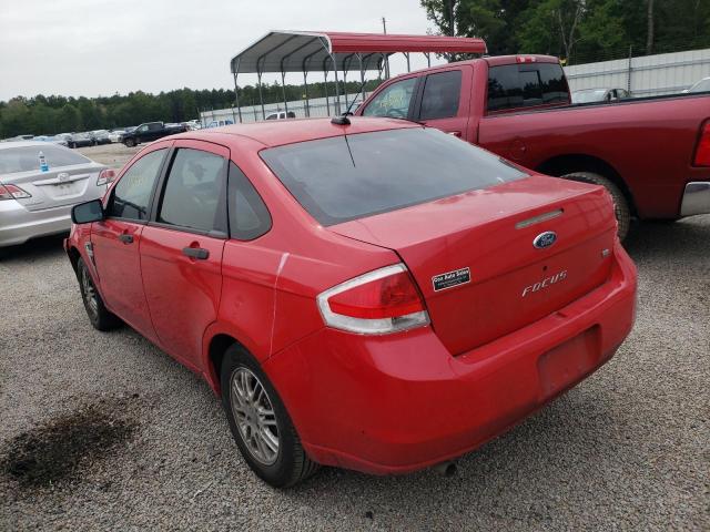 Photo 3 from auction – 2008 FORD FOCUS SE with VIN 1FAHP35N08W255735