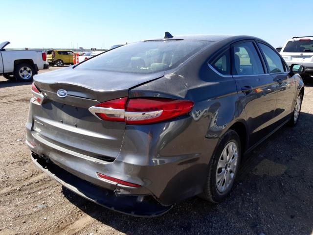 Photo 4 from auction – 2020 FORD FUSION S with VIN 3FA6P0G71LR112079