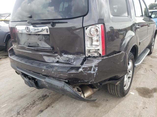 Photo 9 from auction – 2013 HONDA PILOT EXL with VIN 5FNYF3H57DB030669