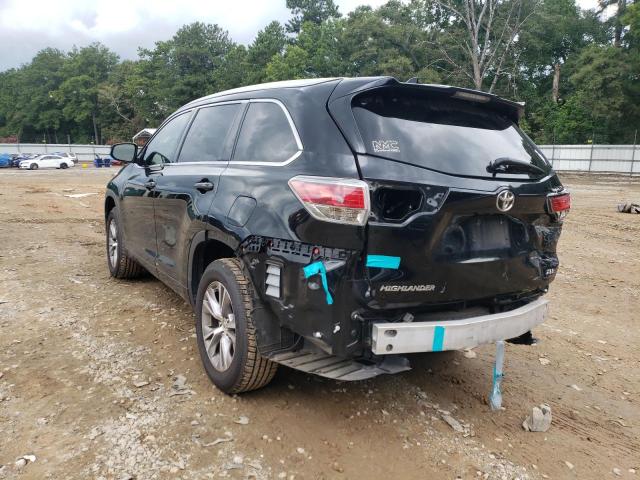 Photo 3 from auction – 2015 TOYOTA HIGHLANDER with VIN 5TDKKRFH3FS078637