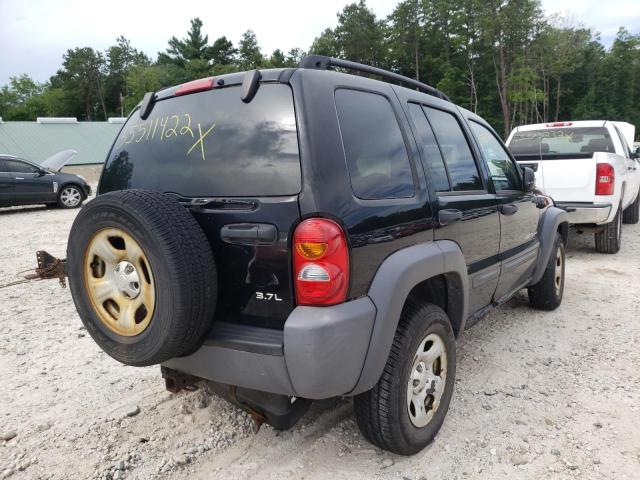 Photo 4 from auction – 2003 JEEP LIBERTY SP with VIN 1J4GL48K33W671726