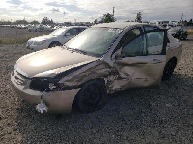 Photo 2 from auction – 2005 KIA SPECTRA LX with VIN KNAFE121455140759