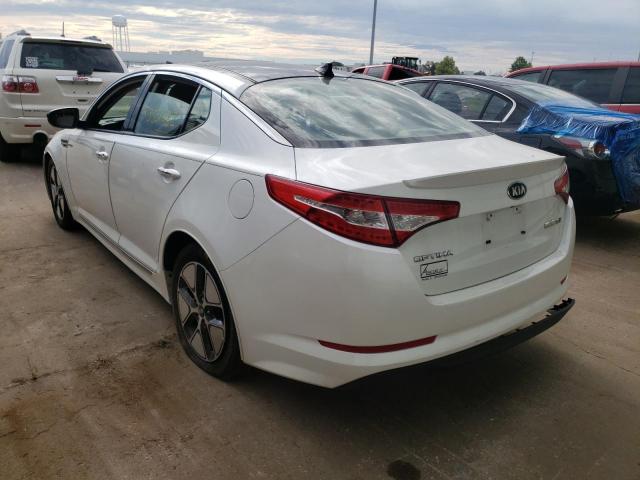 Photo 3 from auction – 2013 KIA OPTIMA HYB with VIN KNAGM4AD4D5039921