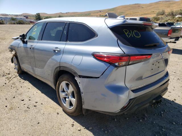 Photo 3 from auction – 2021 TOYOTA HIGHLANDER with VIN 5TDBZRBH2MS146411