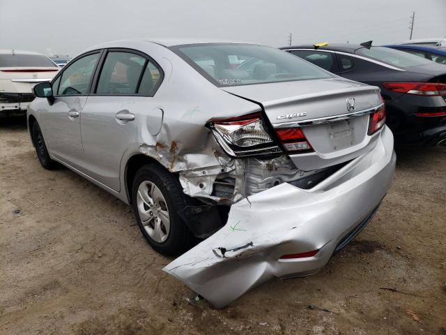 Photo 3 from auction – 2014 HONDA CIVIC LX with VIN 19XFB2F5XEE035596