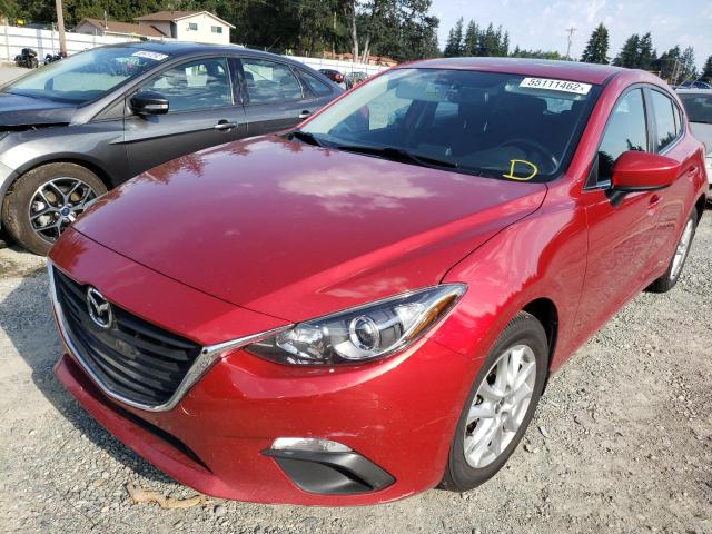 Photo 2 from auction – 2014 MAZDA 3 TOURING with VIN JM1BM1L71E1128762