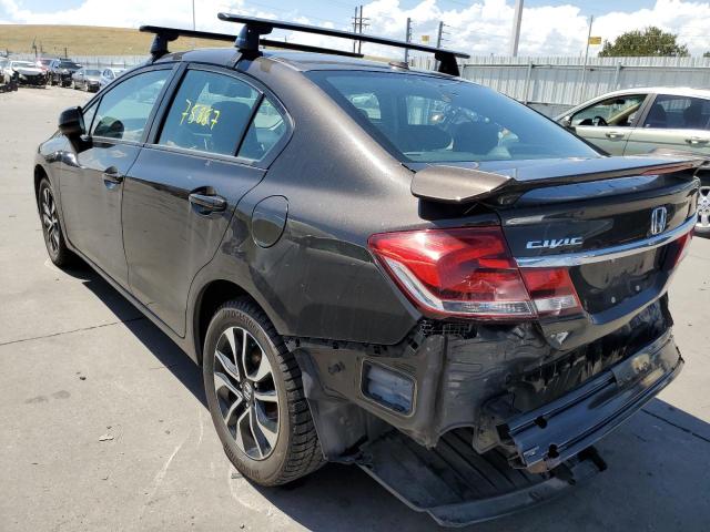 Photo 3 from auction – 2013 HONDA CIVIC EXL with VIN 19XFB2F93DE070658
