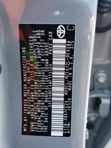 Photo 10 from auction – 2022 TOYOTA COROLLA SE with VIN 5YFS4MCE4NP113264