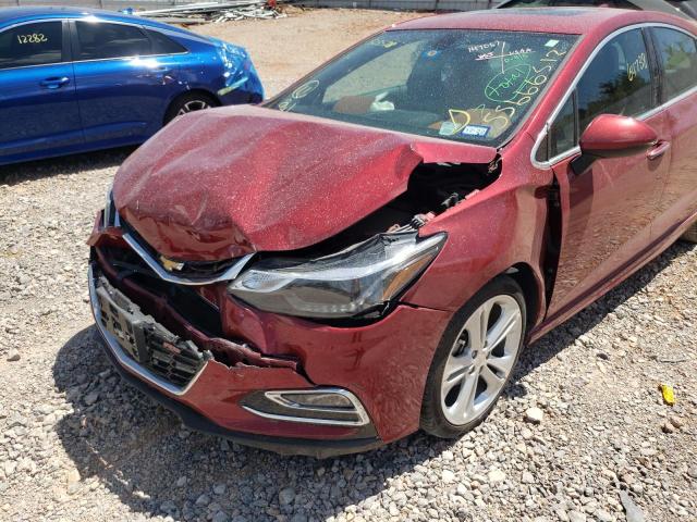 Photo 9 from auction – 2017 CHEVROLET CRUZE PREM with VIN 3G1BF6SM5HS528978
