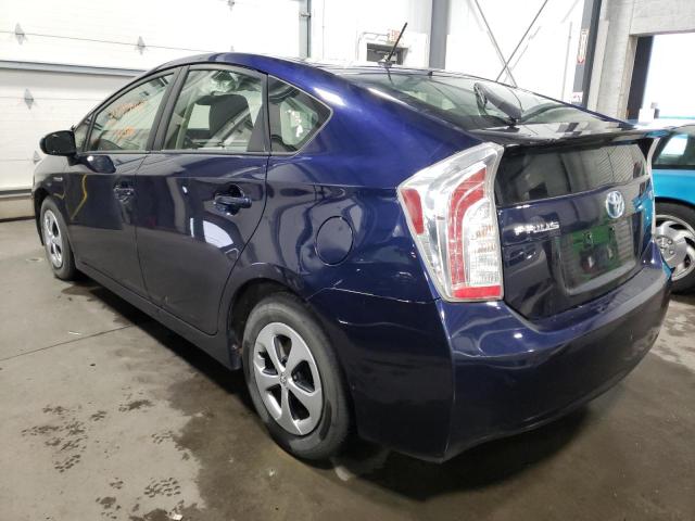 Photo 3 from auction – 2014 TOYOTA PRIUS with VIN JTDKN3DU2E0364260