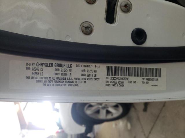 Photo 10 from auction – 2013 DODGE CHALLENGER with VIN 2C3CDYAG2DH686043
