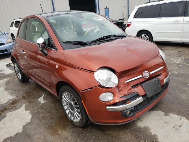 FIAT 500 LOUNGE 2012 with VIN 3C3CFFCR9CT336038 - Photo from auction